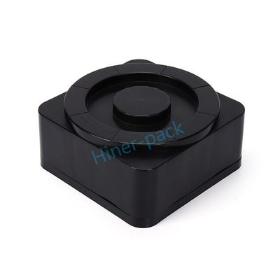 Buy 6 Inch Black ESD Low Gas Release Wafer Carrier Box ROHS Certificated Conductive PP Material online manufacture