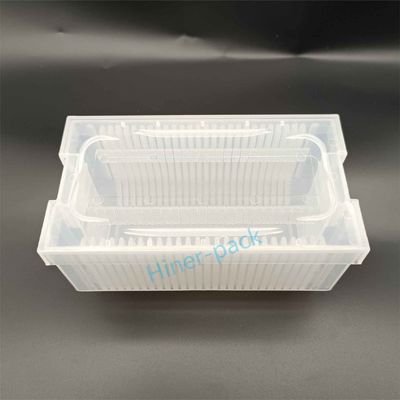 Buy 3 Inch Semiconductor Wafer Cassettes Shipping Box Low Gas Release online manufacture