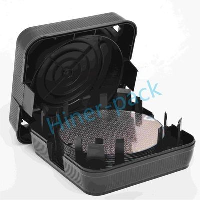 Buy OEM Silicon Horizontal Wafer Carrier Box Snap-On Type Shippers 8 Inch online manufacture