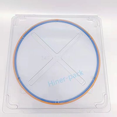 Buy ODM Flex Frame 12 Inch Single Silicon Wafer Box PET Material ROHS Compliant Used In Wafer Fab online manufacture