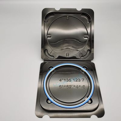 Buy OEM Single Silicon Black Wafer Box Shipper Wafer Manufacturing Process online manufacture