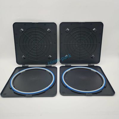 Buy For Semiconductor Field Transport Box 8 Inch ESD Black Signal Horizontal Wafer Shipper online manufacture
