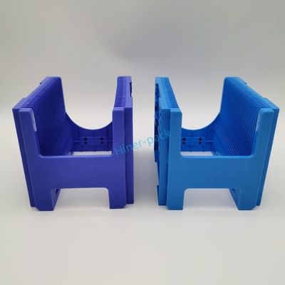 Buy Silicon Wafer Shipping Containers Cassette Box PP Material H-Square Colorful Carrier Low Outgassing online manufacture