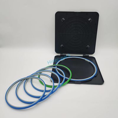 Buy Semiconductor Wafer Hoop Ring R Angle Customizable Used for Silicon Wafer Cutting online manufacture