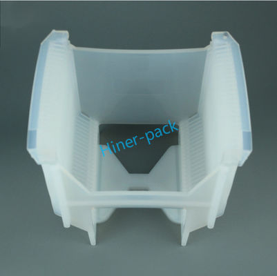 Buy Multi Vertical Transparent Wafer Cassette Box For Semiconductor Cleaning Corrosion Resistance online manufacture