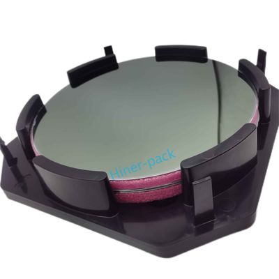 Buy 12 Inch Black Horizontal Wafer Carrier Box Shipper For Turnover And Transportation online manufacture