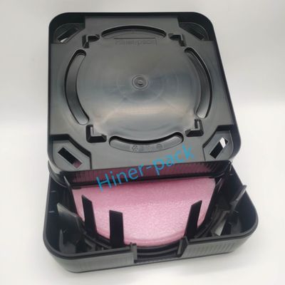 Buy SGS Compliant Low Particle Production Wafer Carrier 8 Inch Conductive PP Material Horizontal Wafer Shipper online manufacture
