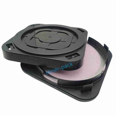 Buy Horizontal 12 Inch Wafer Storage Box Shipper Black Conductive PP Material online manufacture