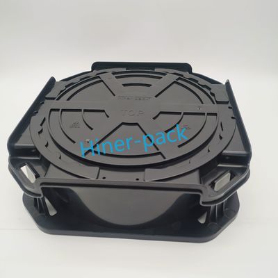 Buy Superior Wafer Protection Wafer Carrier Box Customizable with Conductive PP Material online manufacture