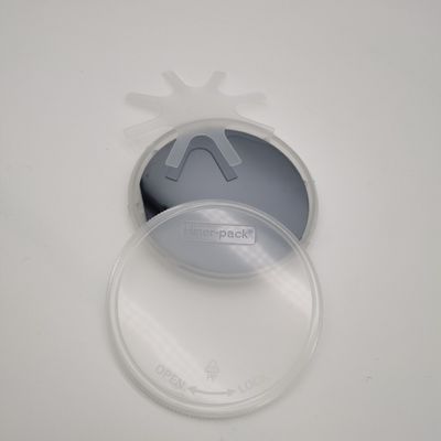 Buy Single Wafer Shipper Clear PP Base For 1-12inch Wafer Transport For Wafer Fab online manufacture
