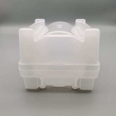 Buy Wafer Shipping Box 4 Inch 100mm Transparent Cleanroom Class PP Wafer Cassettes online manufacture