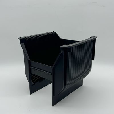 Buy 8 Inch Ultra Clean Wafer Cassette Box With 25 Capacity In Black ESD Protection Material online manufacture
