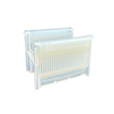 Buy 25 Slots Customizable PFA Semiconductor Wafer Cassette With Durable online manufacture