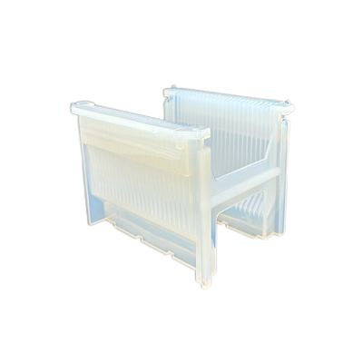 Buy Durable Teflon Wafer Cassette With PFA For Semiconductor Manufacturing online manufacture