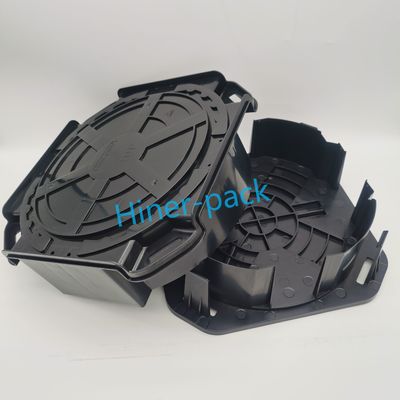 Turnover And Transportation Black And Colorful Horizontal Wafer Shipper for Clean Room