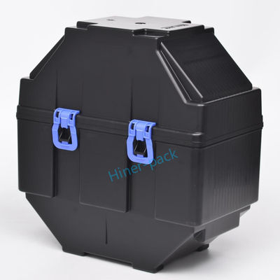 12 Inch 300mm Black Flex Frame Wafer Storage Box Wafer Carrier Include Bottom Cover Snap Latch