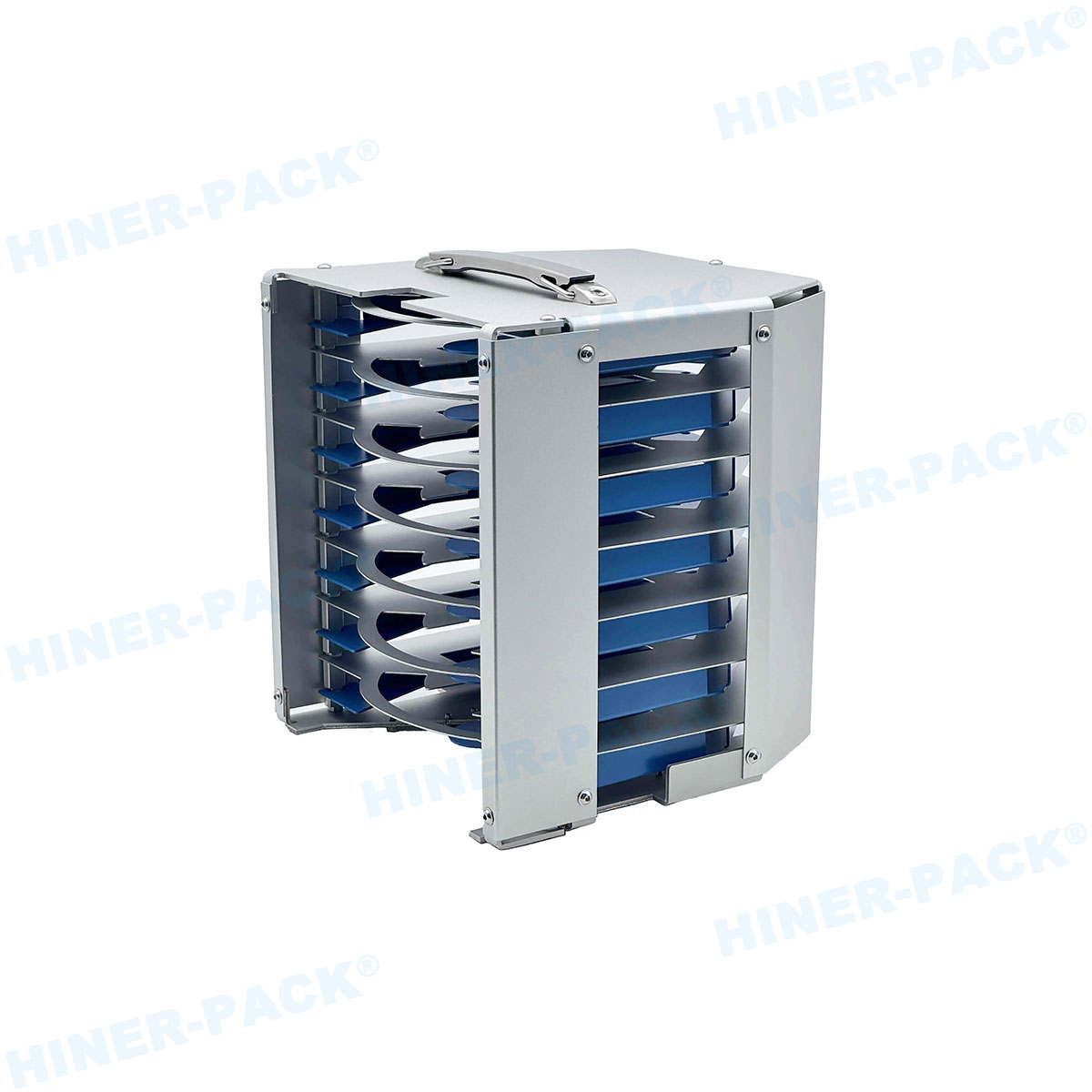 Metal Wafer Cassette With Teflon Coating For BGA